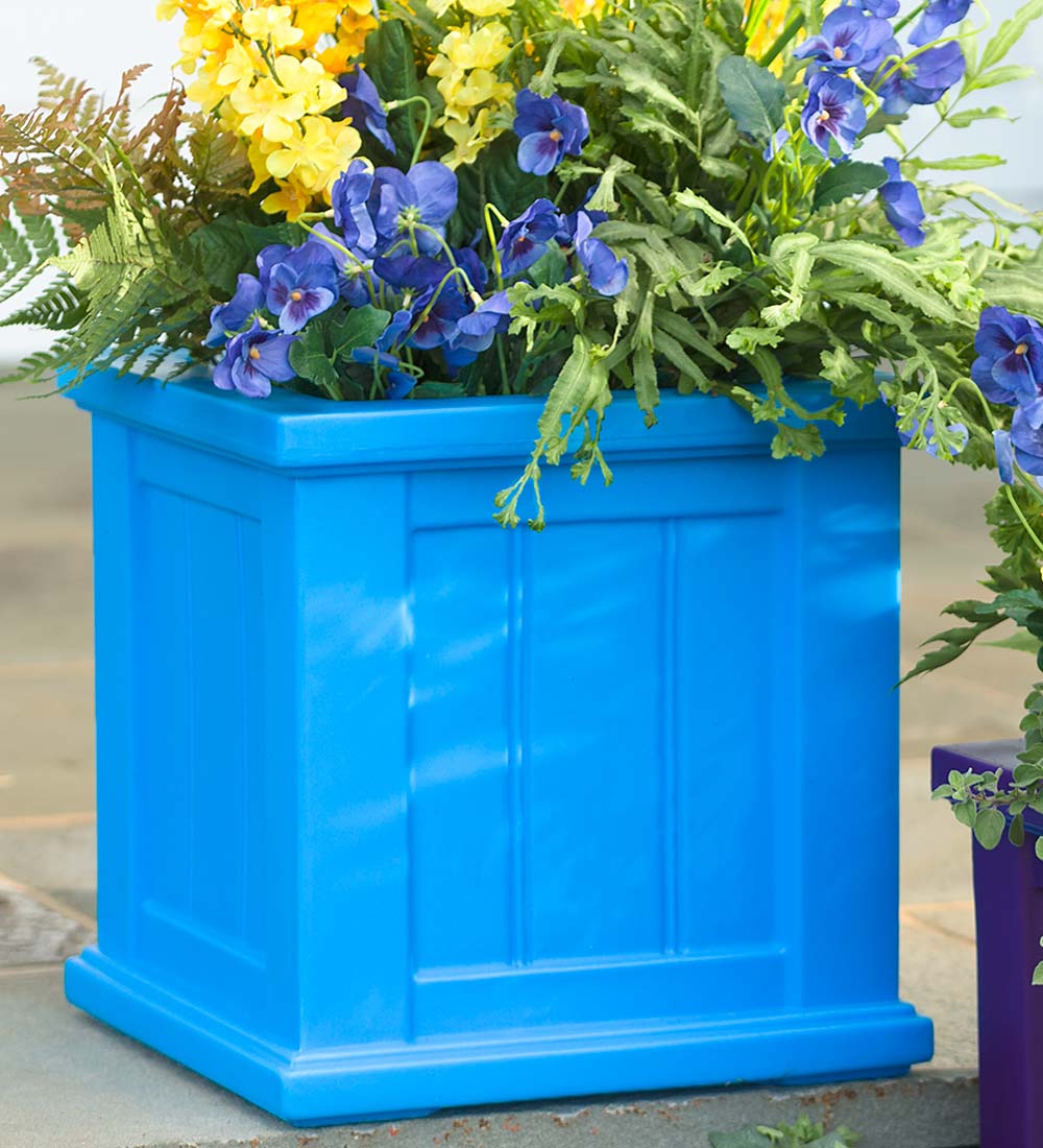 Lexington SelfWatering Planter Box, 14&quot; Square Walmart