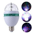 thumbnail image 4 of 2xColour Changing Party Bola Giratoria Automática Luz De Escenario 6W Gloria  bombilla giratoria e27, 4 of 8
