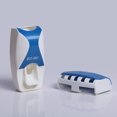 thumbnail image 2 of Home Automatic Toothpaste Dispenser Toothbrush Holder Bathroom Products Dispenser Toothbrush Wall Mount Rack Bath Set Toothpaste Squeezers, 2 of 2