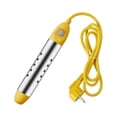thumbnail image 1 of Injueey Calentador de agua instantáneo de acero inoxidable, portátil, potente, apagado automático, calentador de inodoro de calentamiento Electrodomésticos UE 2500W, 1 of 6