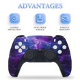 thumbnail image 4 of Lightning Colorful PS5/PS5 Pro/PS5 Slim Digital Disc Skin Sticker For Console And Controller Skins, 4 of 7