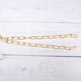 thumbnail image 3 of 1M in Length Iron Chain Durable 4MM Thick Hanging Chain Handy Link Utility Crystal Lamp Chain Lighting Accessories (Golden), 3 of 8
