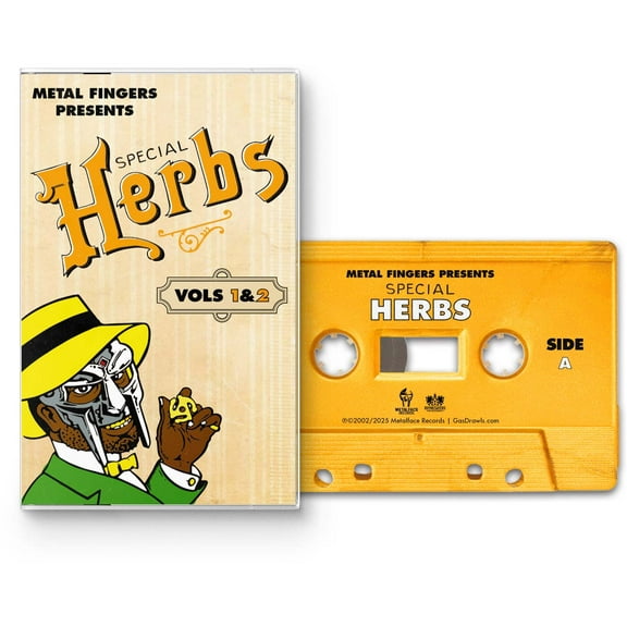 MF Doom - Metal Fingers Presents: Special Herbs Vol. 1 & 2 - Music & Performance - Cassette