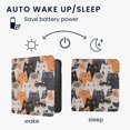 thumbnail image 3 of Funda kwmobile para Kobo Libra 2 eReader con diseño de gatos, 3 of 8