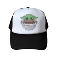 thumbnail image 1 of Disney-Yoda hombres mujeres gorra de béisbol transpirable dibujos animados Yoda ajustable Hip Hop malla hueso gorra deportiva moda de verano hola suerte  unisex, 1 of 2