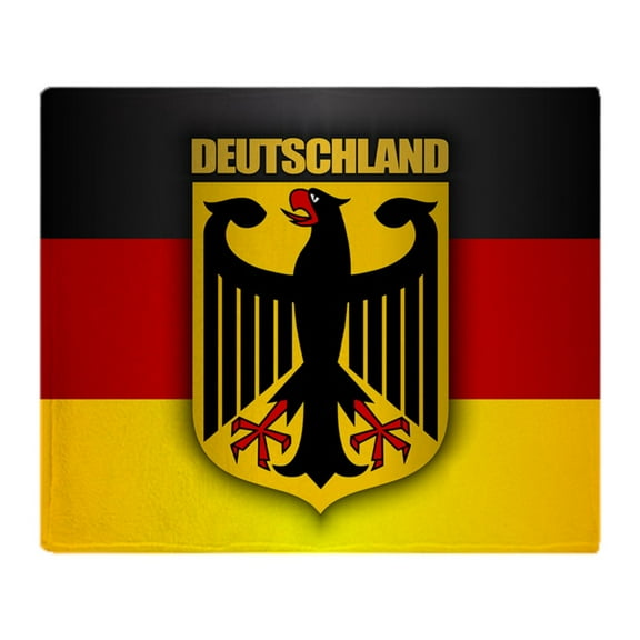 CafePress - Deutschland Gold" - Soft Fleece Throw Blanket, 50"x60" Stadium Blanket