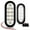 White, variant on 6" Oval Amber LED Trailer Tail Lights [DOT certified] [Grommet & Plug Included ] [IP67 Waterproof] Park Turn Trailer Lights for RV Jeep Trucks