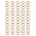 thumbnail image 1 of 20 Piezas 3 Anillos de Libros Carpetas Hojas Oficina con Bisagras Divididas Mm DiáMetro Interior, 1 of 5