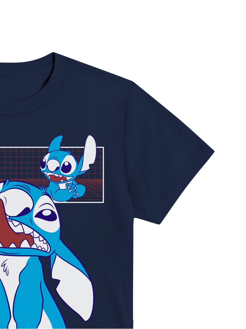 Stitch Snot Planets, Boys Apparel Graphic Crew Neck Short Sleeve