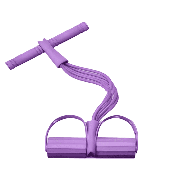 BESTSKY Pilates Equipment,Rubber Tubes Gym Equipment,High Rebound Resistance Stretching Equipment,Purple