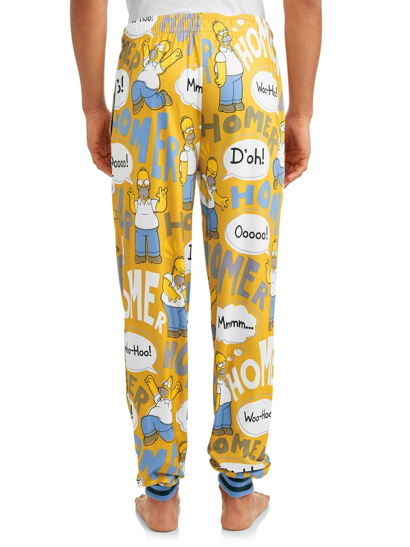 SIMPSON シンプソン　ズボン　LL The Simpsons Men's Hecka Homers Sleep and Lounge Pants - Walmart.com