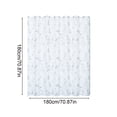 thumbnail image 3 of Aufmer Home Hotel Bathroom Partition Curtain Thickened Waterproof Fabric Privacy Isolation Drape Mildew Resistant Decorative Cover For Shower Room Toilet Daily Use, 3 of 6