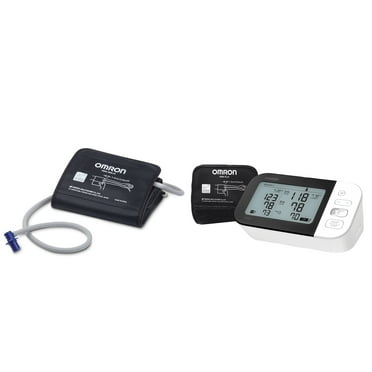 Omron BP7350 7 Series Wireless Upper Arm Blood Pressure Monitor & HEM-FL31-B 9-Inch to 17-Inch Easy-Wrap ComFit Cuff