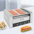thumbnail image 3 of Commercial Hot Dog Machine 11 Roller & 30 Hotdog Grill Cooker w/Bun Warmer 1560W, 3 of 16
