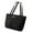 Black, variant on Multi-pocket Shoulder Bag Fashion Canvas Handbags Toted Purse Laptop Work Bag