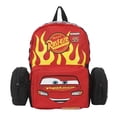 thumbnail image 1 of Cars Lightning McQueen Rusteze Bumper Ointment 16.5” Red Backpack, 1 of 5