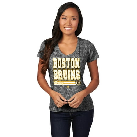 Boston Bruins Shorthanded Women's Black Gnarly Heather