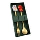 thumbnail image 2 of Juego de cuchara y tenedor, vajilla de Año Nuevo chino, cubiertos, utensilios de cocina Estilo D, 2 of 9