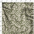 thumbnail image 3 of Soimoi Japan Crepe Satin Green Fabric By the Yard - 54 Inch Wide - Abstract Texture Material - Contemporary and Artistic Fusion for Various Uses Printed Fabric, 3 of 6