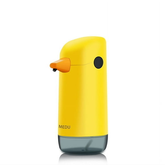 ShenMo Automatic Soap Dispenser, Yellow Duck Cute Touchless Soap Dispenser, Infrared Sensor, Battery Powered, for Bathroom Kitchen
