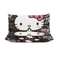 thumbnail image 2 of Hello Kitty Comforter Set with Sheets - 3 Piece Bedding Includes Pillow Covers - Super Soft Bedding Room Decor, 2 of 10