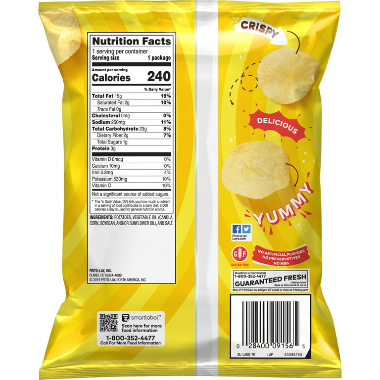 Lay S Classic Potato Chips Snack