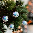 thumbnail image 5 of Small Reflective Multicolor Disco Ball: Plastic, 1.2x1.2in (3x3cm), Hanging Decoration for Parties/Christmas/Weddings/Valentine's Day Festive Proms, 5 of 8