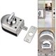 thumbnail image 3 of 2025 Glass Door Lock Stainless Steel Glass Door Lock Floor Latch Lock Bolt Ground Lock For Bathroom Toilet Shop Glass Doors - Ya, 3 of 5
