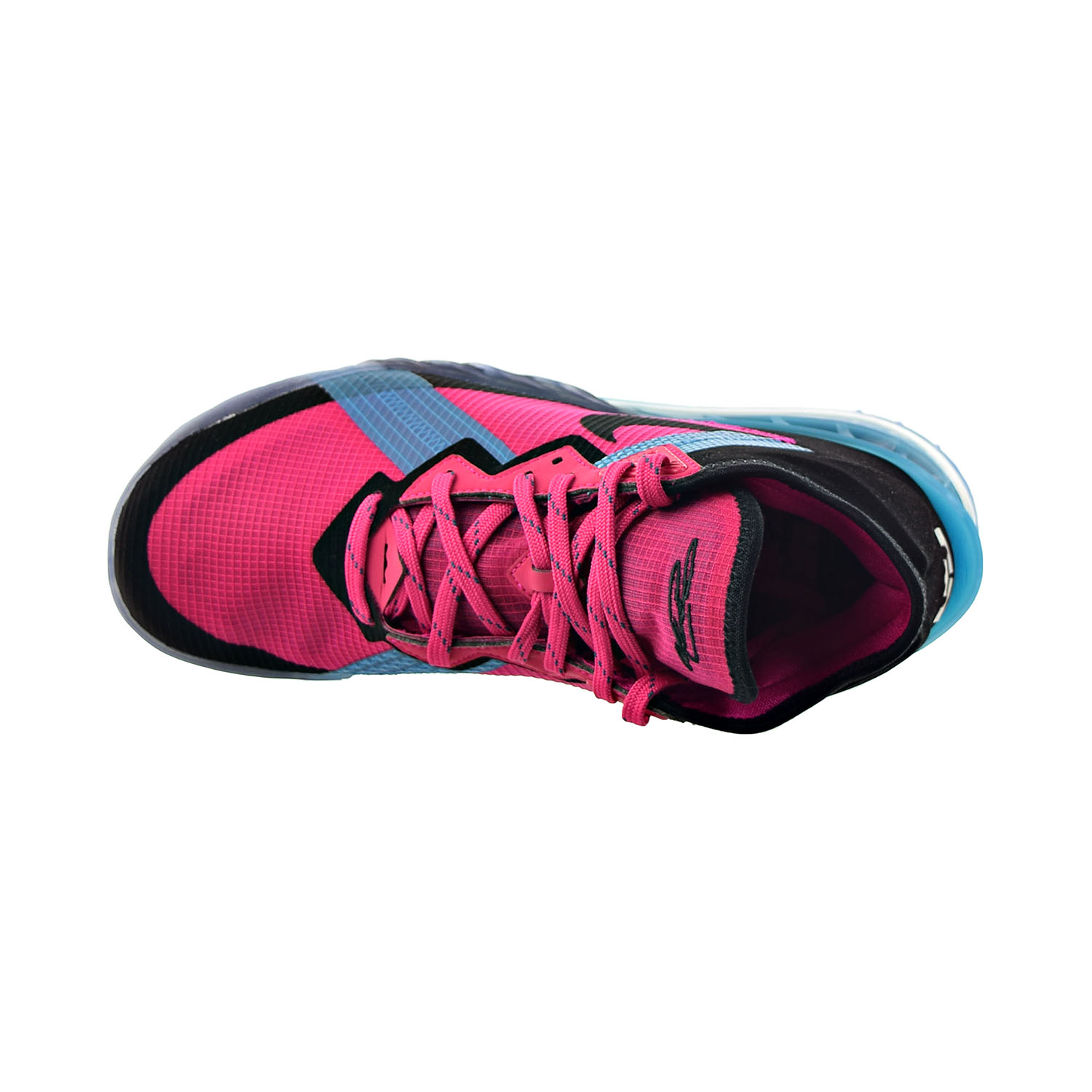 Men's Nike Lebron XVIII Low "Neon Light" Fireberry/Blk-Lt Blue Fury (CV7562 600) - 8 - image 5 of 6