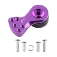 thumbnail image 1 of yingyy Section Strength Servo Protection Wear-resistant Steering Arm Tooth Half Servo Arms 1/8 Remote Control Boat M/Black L/Purple, 1 of 6