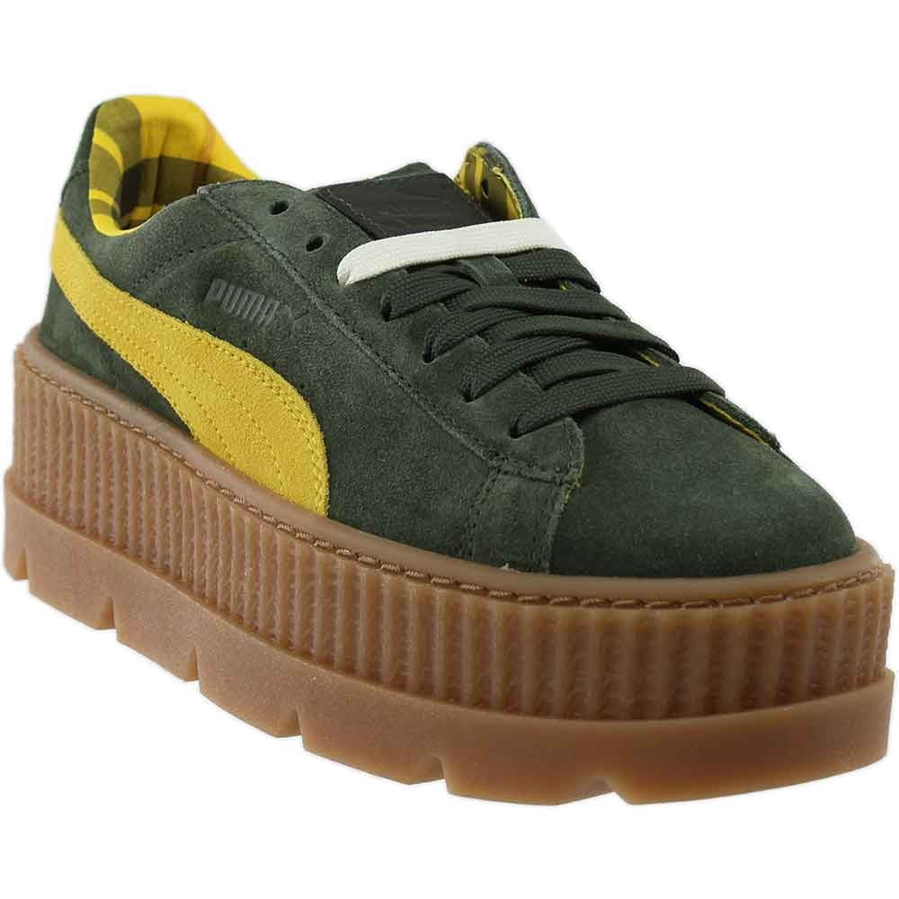 fenty by rihanna suede cleated creeper