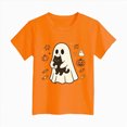 thumbnail image 5 of CAUYDY Kid Girl Boy Halloween Shirts Graphic T-Shirt Funny Spooky Season Outfit Fall Short Sleeve Tees Tops,5-6 Y, 5 of 7
