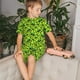 thumbnail image 4 of Balery Frogs Conjunto de Pijama Infantil de Manga Corta con Estampado – Ropa de Dormir de Algodón Suave-Small, 4 of 6