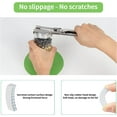 thumbnail image 2 of Jar Opener for Seniors Arthritis+Gripper Pad, Jar Lid Opener for Weak Hands, Adjustable Stainless Steel Bottle Opener Canning Jar Opener Effortless for Any Size Caps, Best Kitchen Gadgets, 2 of 5
