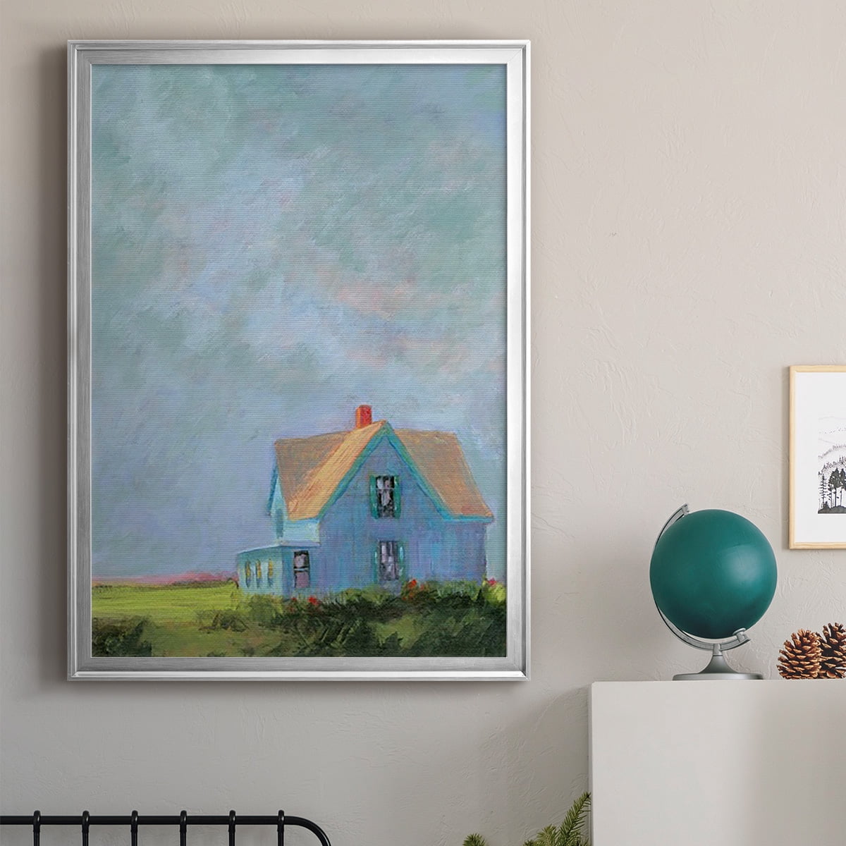 Blue Cape Premium Framed Print - Ready to Hang