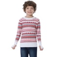 thumbnail image 4 of Purcoar Family Matching Sweaters Stripe Knitting Pullover, 4 of 7