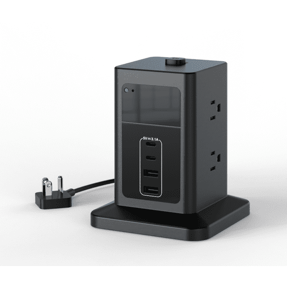 CAMDUCK 4K X7 160°Indoor Home Security Cameras for Baby/Elder/Dog/Pet Camera ,Black