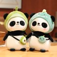 thumbnail image 2 of 30/40cm lindos juguetes de peluche panda encantadores osos animales cosplay unicornio dinosaurio conejo flores almohada rellena suave para regalo de niños, 2 of 5