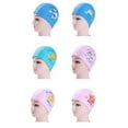 thumbnail image 2 of Swim Cap Kids 1Pack Durable Pu Swimming Caps For Kids Youths Annimal Pattern Swimming Cap, 2 of 11