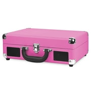 Victrola Journey Bluetooth Suitcase Record Player (Pink)