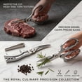 thumbnail image 4 of Kitchen Scissors Set Poultry Scissors Heavy Duty with Safety Lock 3.5mm Thickness 3 Piece Kitchen Shears  for Cutting Chicken Meat Bone Food Seafood Brushed Stainless Steel Tongs Dishwasher Safe, 4 of 8