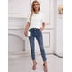 thumbnail image 5 of Blusa de mujer Camisas de cuello en V Blusas elegantes de manga larga Camisa de gasa, 5 of 6