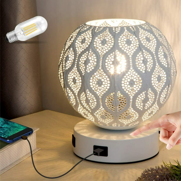 Table Lamp 3 Way Dimmable Bedside, Which Lamps Provide The Most Light