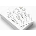 thumbnail image 3 of Inkdotpot My Mommy Name Activity Cards Floral Raccoon Baby Shower 50 Sheets Who Is My Mommy Gender Neutral Baby Shower Game, 3 of 6