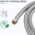 thumbnail image 4 of CEORPER Dishwasher Water Line With 3/8inch Compression Fittings For Easily Setup, 4 of 8