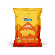 Aavieja Soria Organic Super Wavy Cheese Flavoured Fried Chips, 100grams