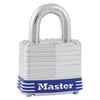 Master Lock Laminated Steel 2in (51 mm) Padlock with Key, 1in (25 mm) Shackle