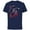 Navy, variant on Marvel Mech Strike: Mechasaurs Avengers Spider-Man Arachno - Short Sleeve Cotton T-Shirt for Adults - Customized-Royal Heather