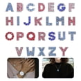 thumbnail image 2 of 26pcs Rhinestones Letters Alloy Letters Charm Beads for Wristband Bracelets, 2 of 8