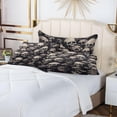thumbnail image 7 of GZHJMY Gray Skull Body Pillow Cover with Zipper,Soft and Cozy Fuzzy Fleece Body Pillow Case Cover 21 x 54 in,Plush Long Body Pillow Pillowcase for Fall and Winter Home Decor, 7 of 7